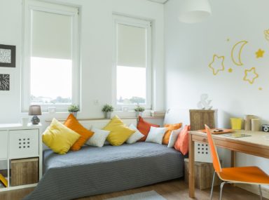 Contemporary room for teenager