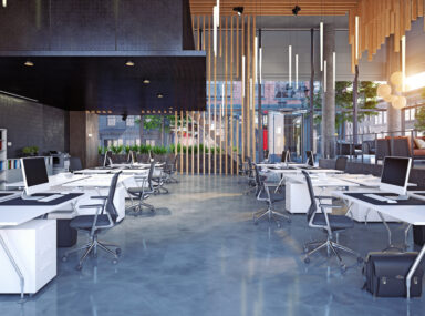modern office interior,
